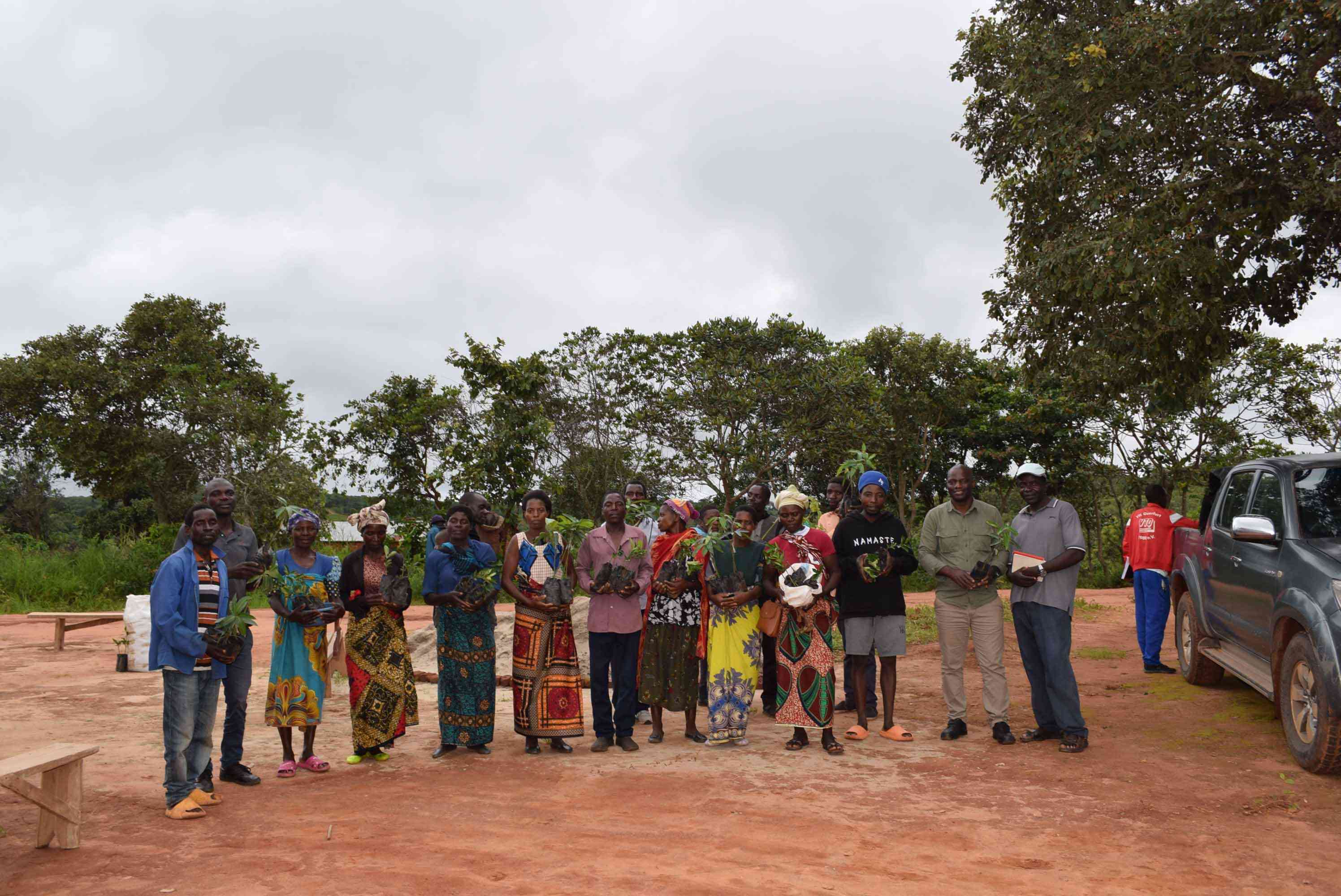 Seedling distribution under MEET project in Nkhatabay